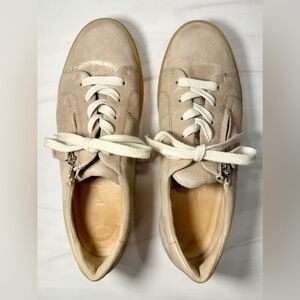 Paul Green Cachemire Metallic Suede Carla Lace-Up Sneaker Women’s Size 9